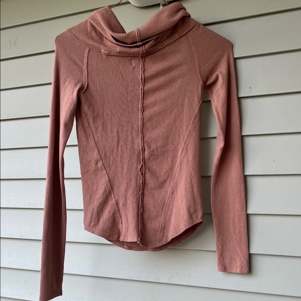 New We The Free Off-Shoulder Tan Sweater - Picture 7 of 12